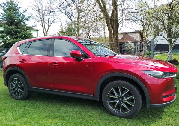 Mazda CX-5 cena 88900 przebieg: 94000, rok produkcji 2017 z Zambrów małe 436